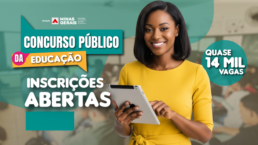 Concurso SEE-MG: 14 mil vagas imperdíveis – confira salários