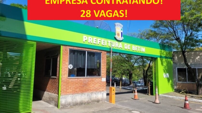 Vagas em Betim/MG – Salário de até R$ 3.900: Telhadista, Encarregado, Técnico, Soldador e Caldeireiro