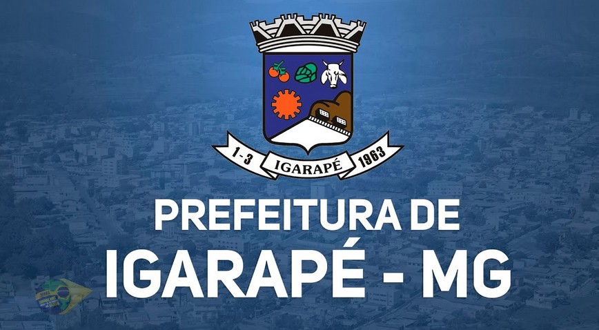 Prefeitura de Igarapé - MG realiza Concurso Público com 49 vagas e cadastro reserva
